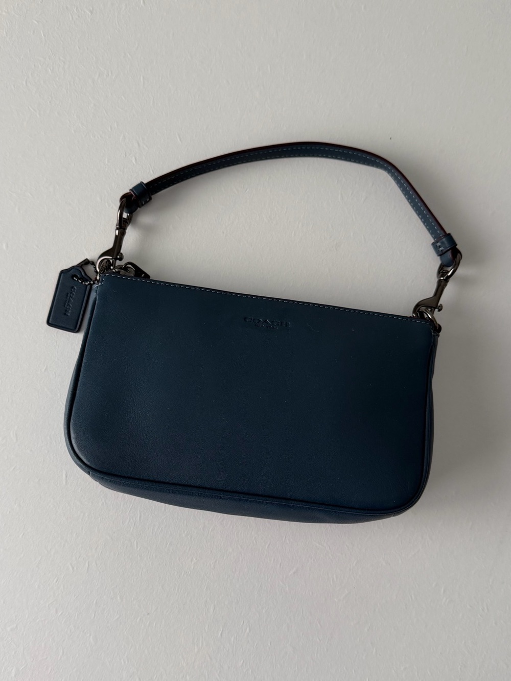 Navy Coach Nolita Leather Mini Bag 54750
